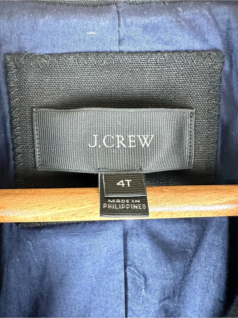 J Crew Linen Blazer Jacket Lined Office Career Minimalist